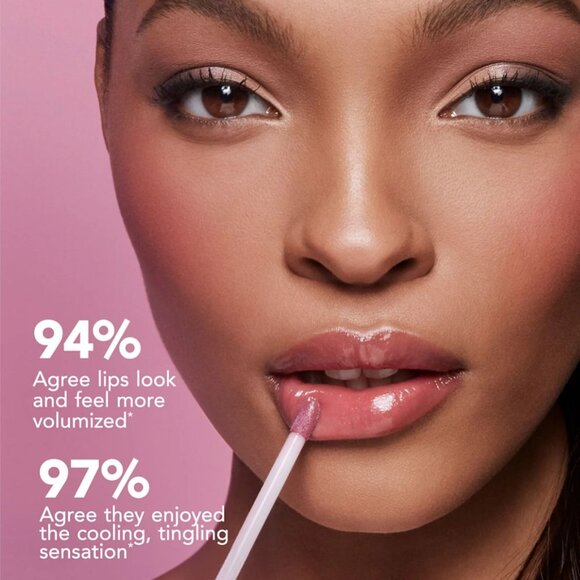 Buxom Full-On Plumping Lip Cream Gloss ~White Russian (Pink Champagne) 4.2ml NIB - Picture 10 of 11